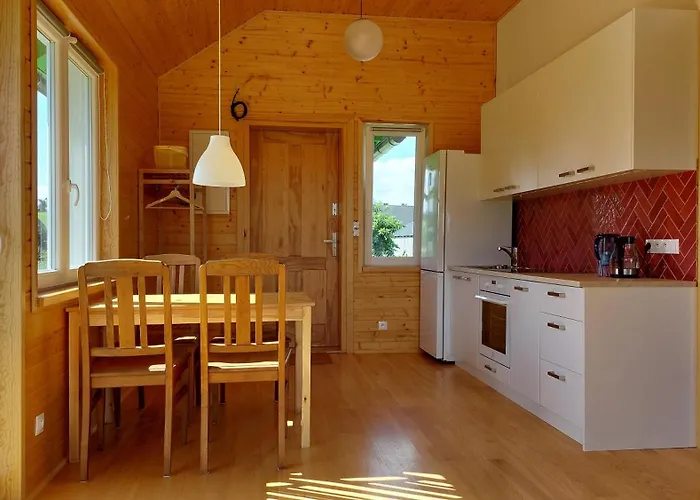 Semesterbostad Zielony Domek Sznurki